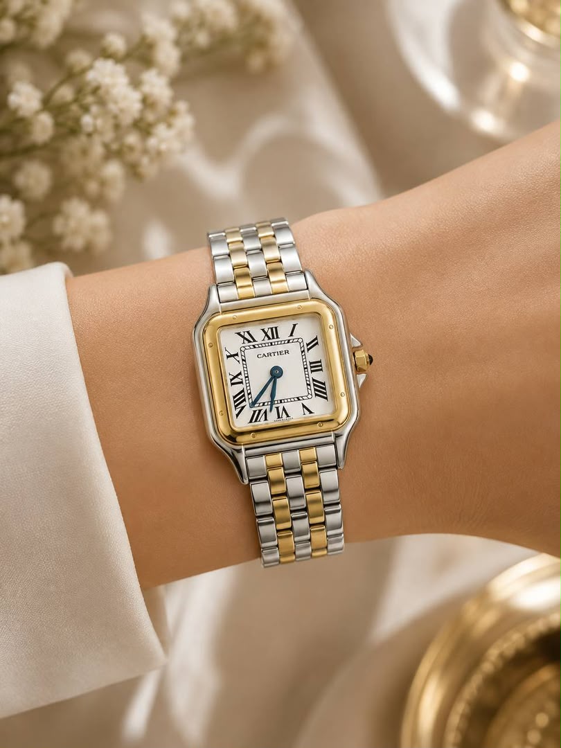 ساعت زنانه کارتیه پنتر سایز 22 میلیمتری Cartier Panthere
