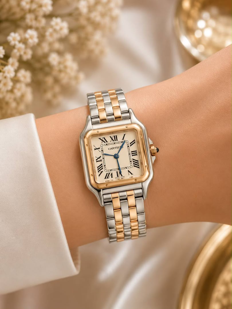 ساعت زنانه کارتیه پنتر سایز 22 میلیمتری Cartier Panthere