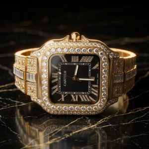 ساعت مچی مردانه کوارتز کارتیه سانتوس Cartier
