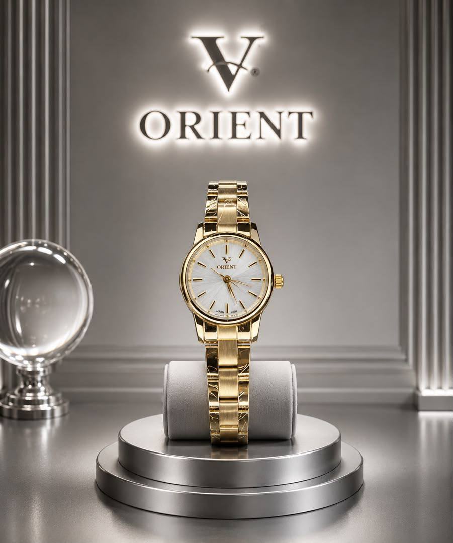ساعت مچی زنانه شرکتی اورینت ORIENT به همراه پک کامل - Image 2