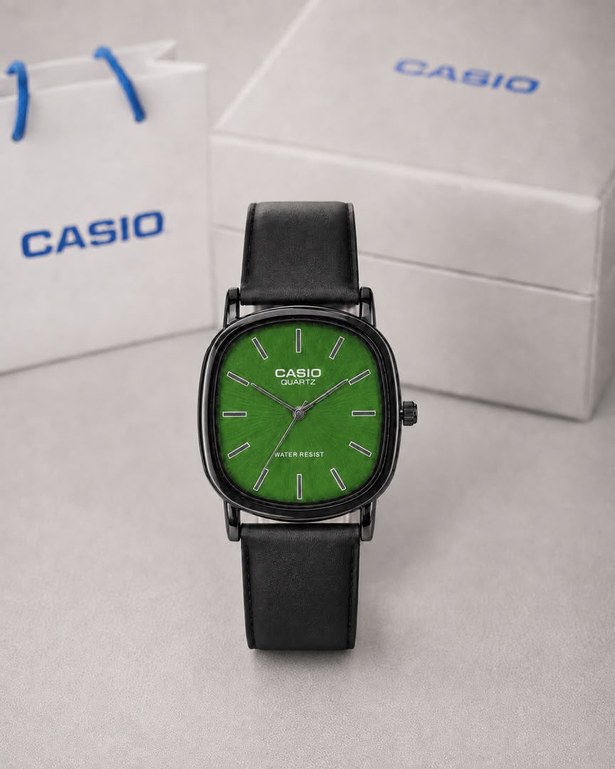 ساعت کاسیو بند چرمی Casio 1063-A - Image 4