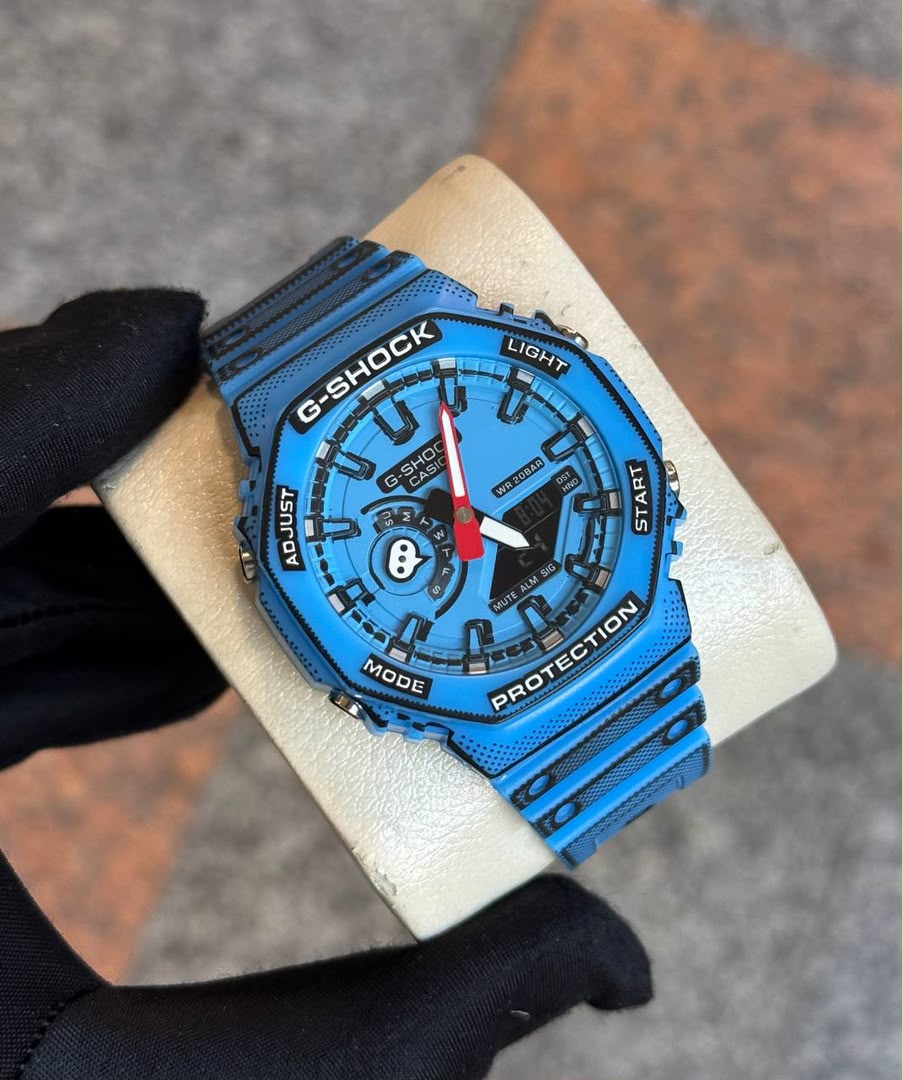 ساعت مچی مردانه کاسیو جیشاک CASIO G-SHOCK مدل GA-2100MNG-2A