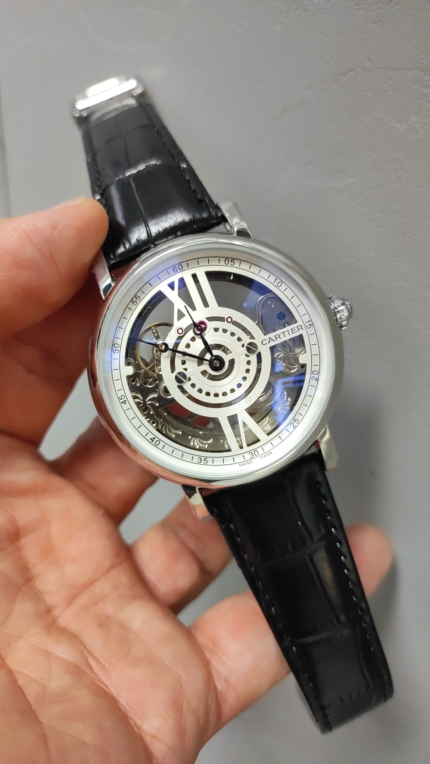 ساعت مردانه اتوماتیک کارتیه Cartier - تصویر 2