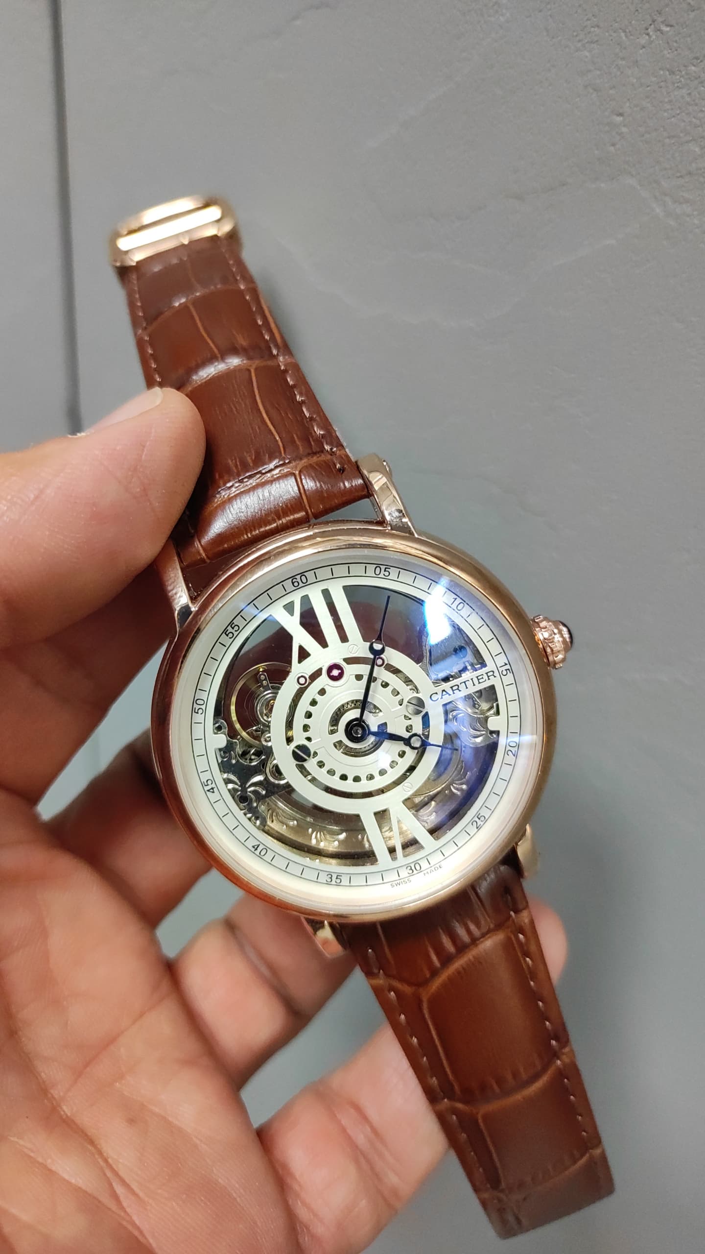 ساعت مردانه اتوماتیک کارتیه Cartier - تصویر 2