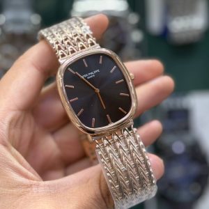 ساعت مردانه موتور سوئیس پتک فیلیپ رزگلد Patek Philippe Golden Ellipse