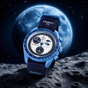 ساعت امگا سواچ اسنوپی ماموریت ماه Omega Swatch Mission To Moon