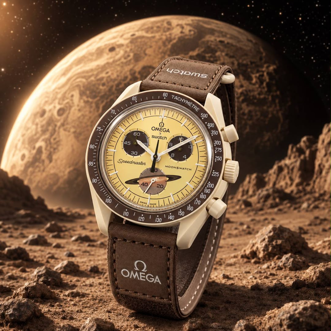 ساعت امگا سواچ ماموریت به زحل Mission to Saturn