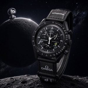 ساعت امگا سواچ اسنوپی ماموریت ماه Omega Swatch Mission To Moon