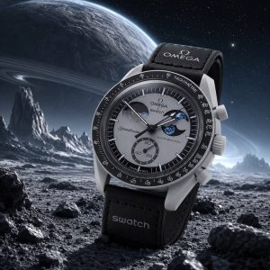 ساعت امگا سواچ اسنوپی ماموریت ماه Omega Swatch Mission To Moon