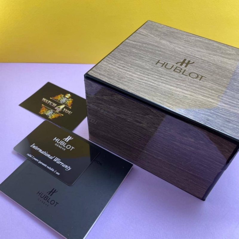 جعبه ساعت اورجینال هابلوت(Hublot Box) (2)