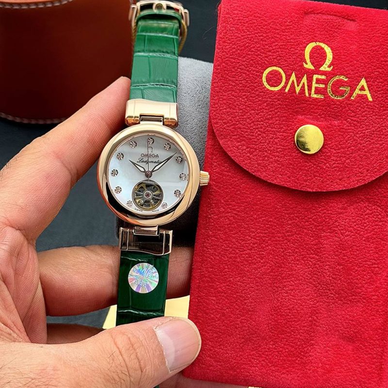 ساعت مچی زنانه اتوماتیک امگا Omega Ladymatic