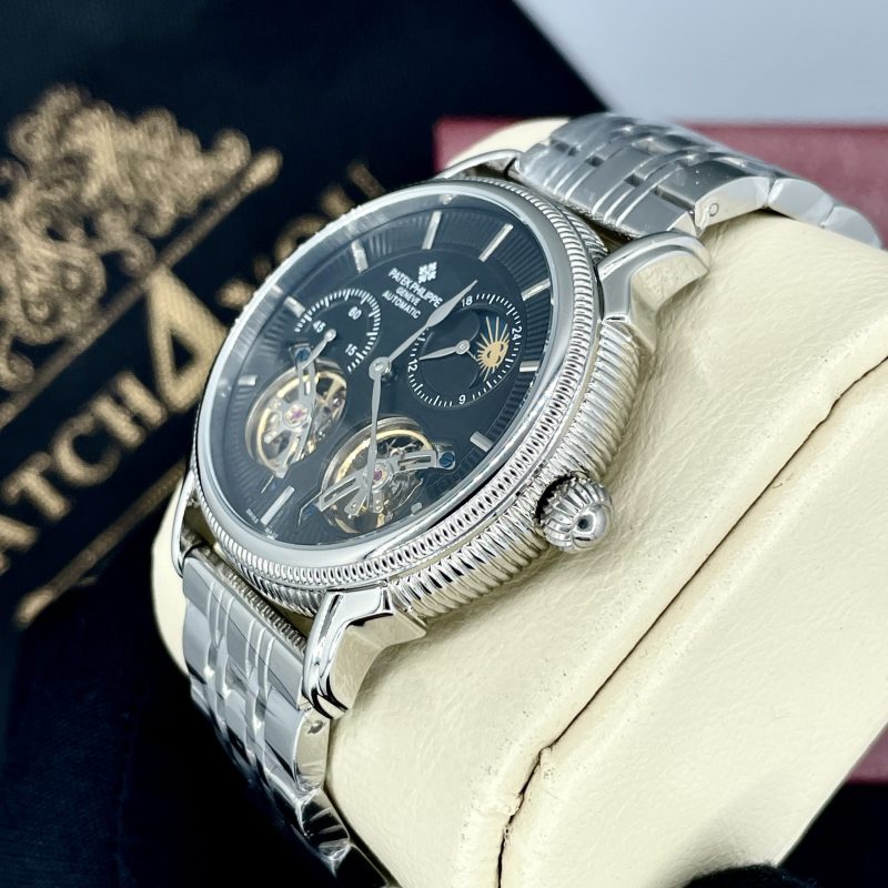 ساعت مردانه اتوماتيک پتک فيليپ تويين توربيلون Patek philippe