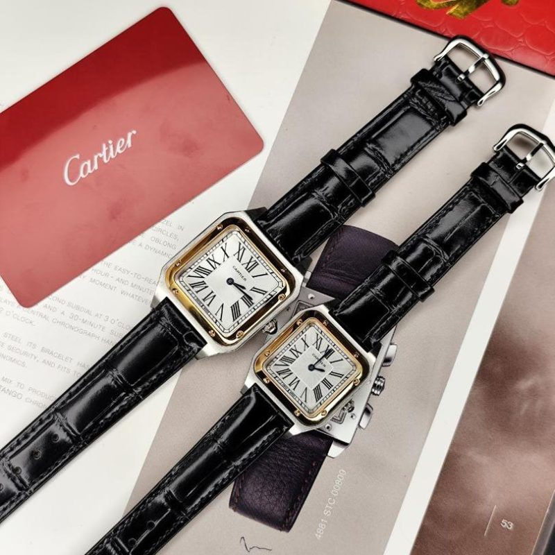 ساعت ست كارتيه پنتر موتور کد دار Cartier