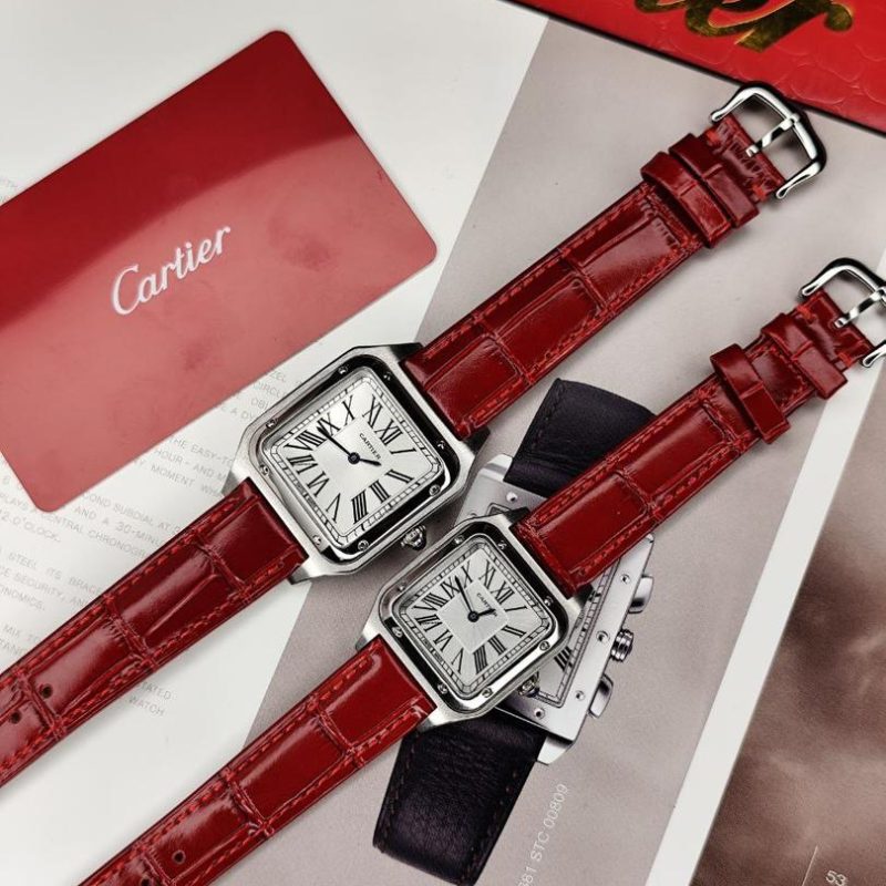 ساعت ست كارتيه پنتر موتور کد دار Cartier