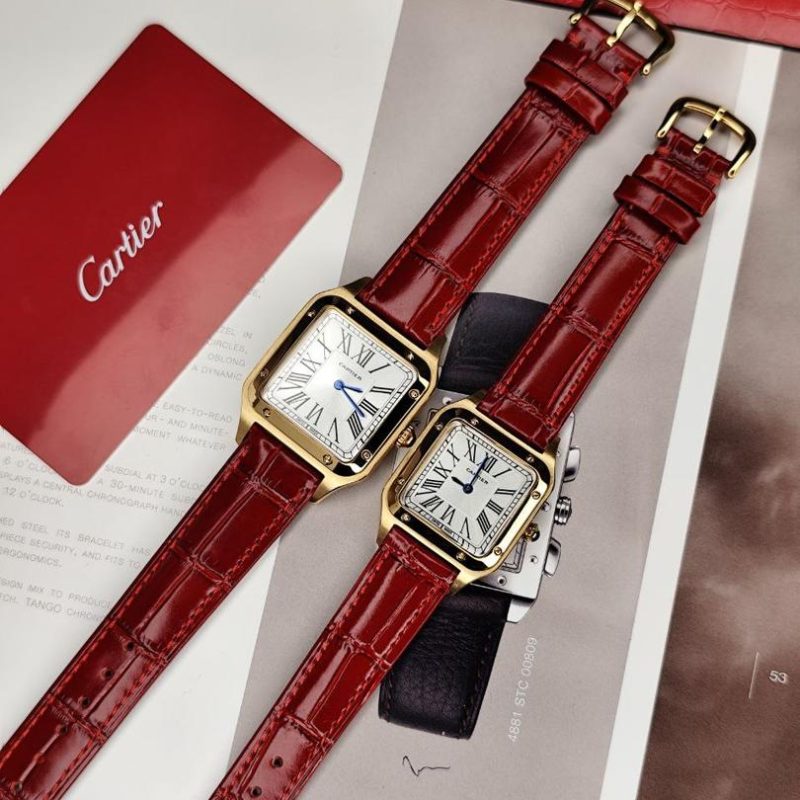 ساعت ست كارتيه پنتر موتور کد دار Cartier