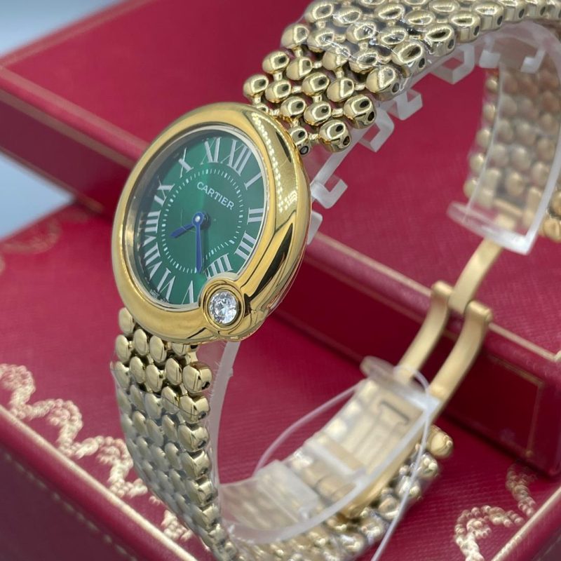 ساعت مچی زنانه كارتيه بالن بلو کد دار Cartier