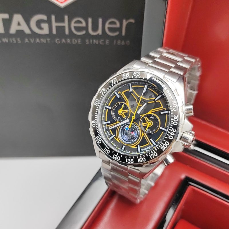 ساعت مردانه تگ هویر سه موتور فعال Tag Heuer