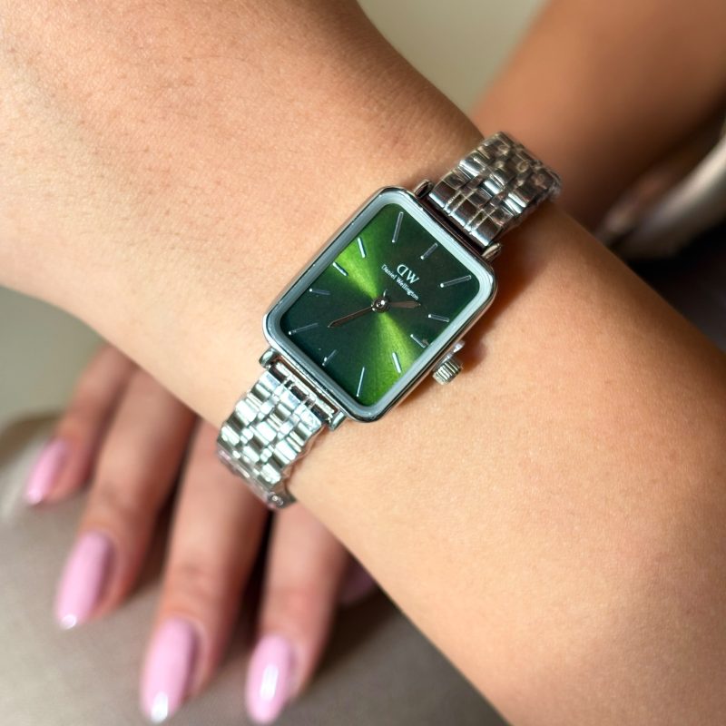 ساعت زنانه دنيل ولينگتون سیلور صفحه سبز Daniel Wellington