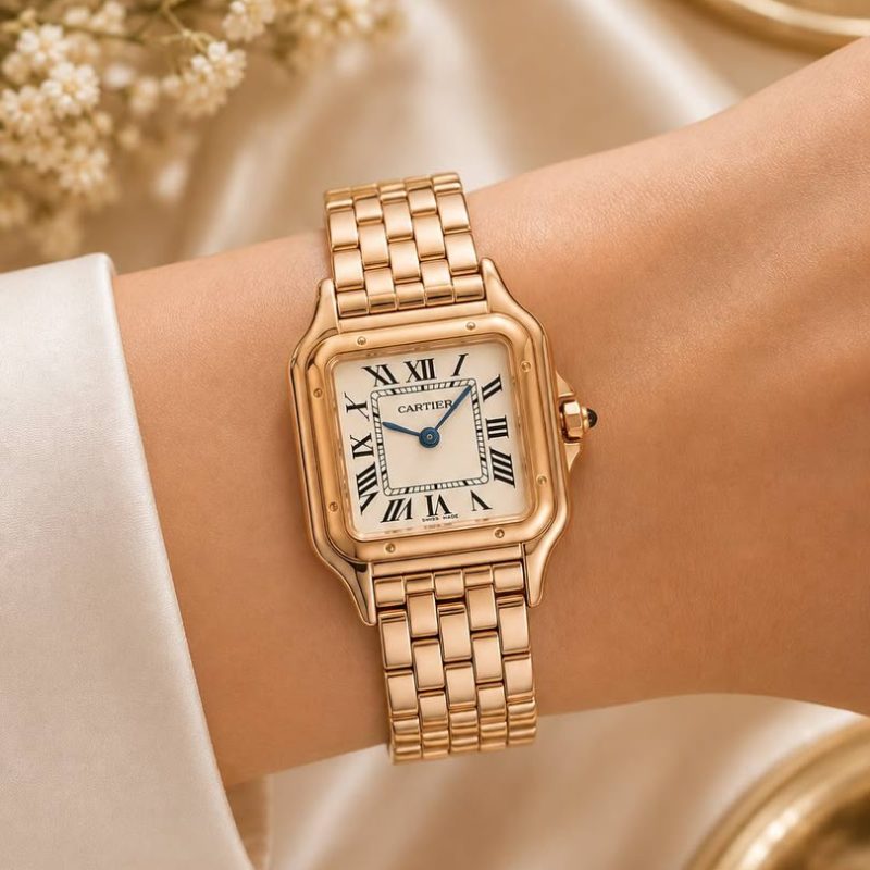 ساعت زنانه کارتیه پنتر سایز 22 میلیمتری Cartier Panthere