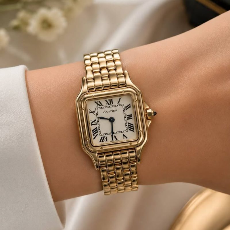 ساعت زنانه کارتیه پنتر سایز 22 میلیمتری Cartier Panthere
