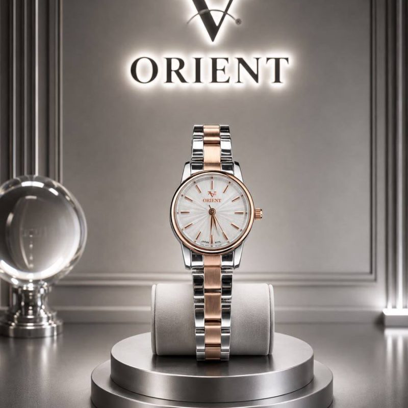 ساعت مچی زنانه شرکتی اورینت ORIENT به همراه پک کامل