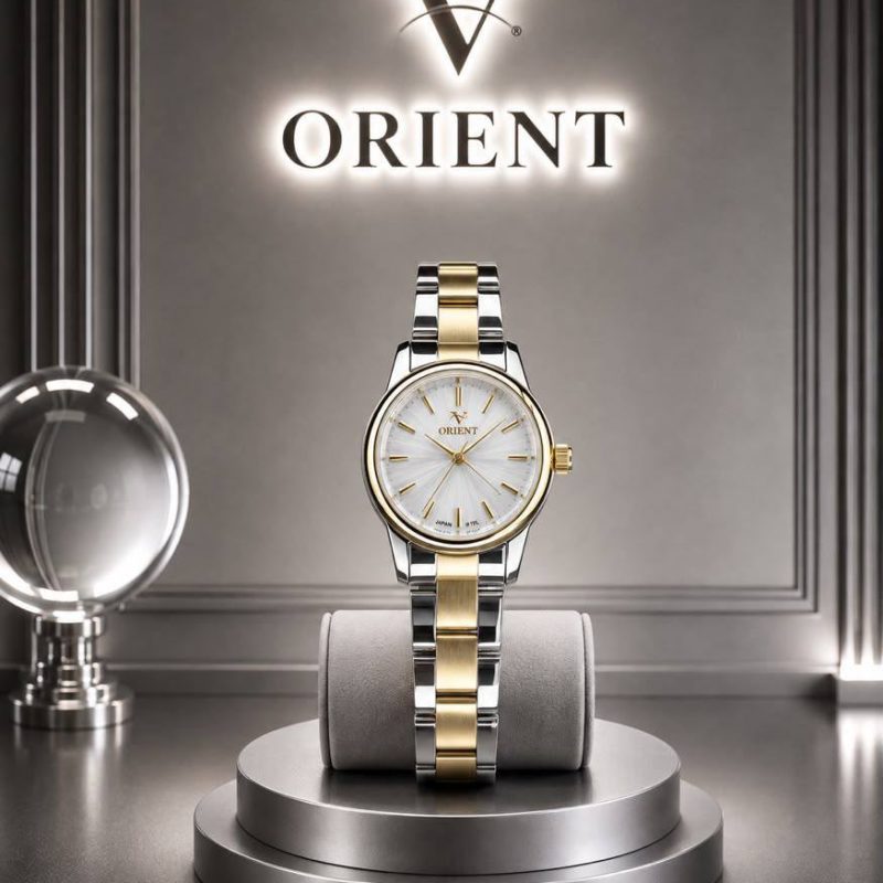 ساعت مچی زنانه شرکتی اورینت ORIENT به همراه پک کامل