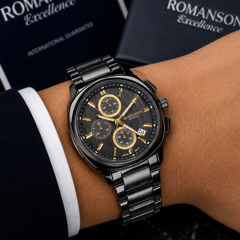 ساعت مردانه کرنوگراف رومانسون ROMANSON Excllence