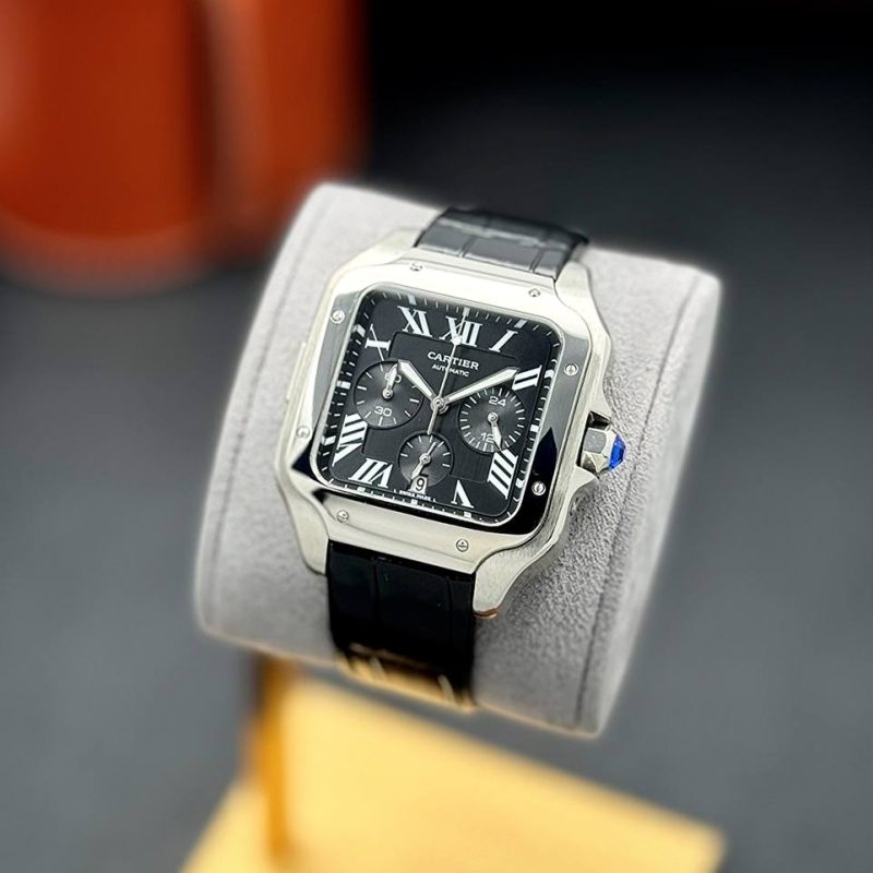 ساعت مردانه كارتيه دسانتوس کرنوگراف Cartier 
