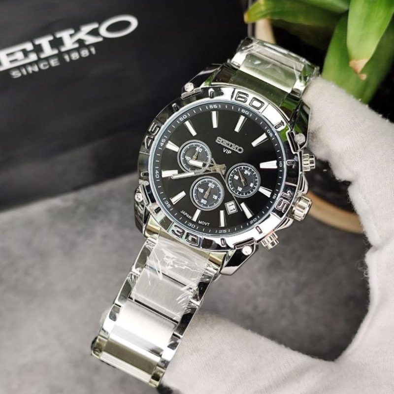ساعت مچی مردانه سه موتوره سیکو  SEIKO VIP