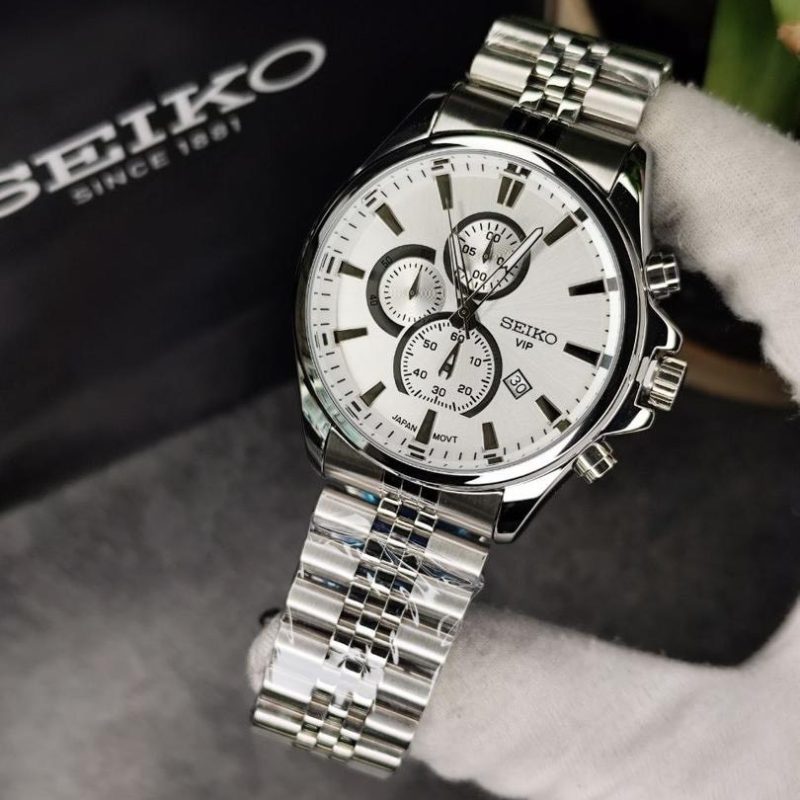 ساعت مچی مردانه سه موتوره سیکو  SEIKO VIP
