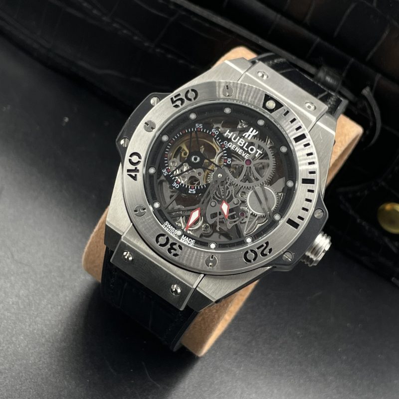 ساعت مردانه اتوماتیک اسکلتون هابلو Hublot