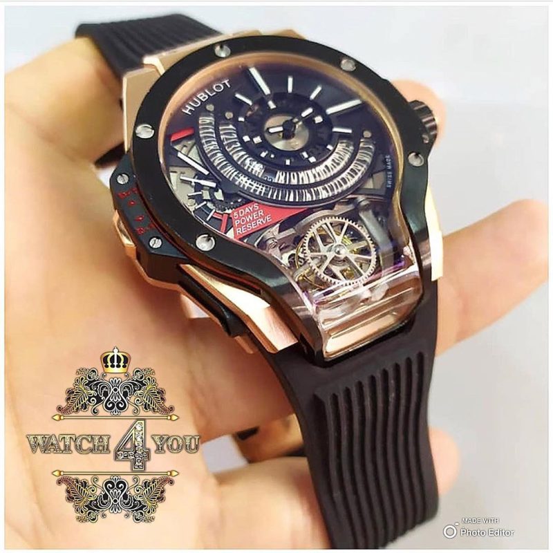 ساعت مچی مردانه اتوماتیک هابلو(Hublot)