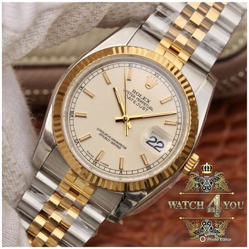 ساعت مچی مردانه کوارتز رولکس دیت جاست Rolex