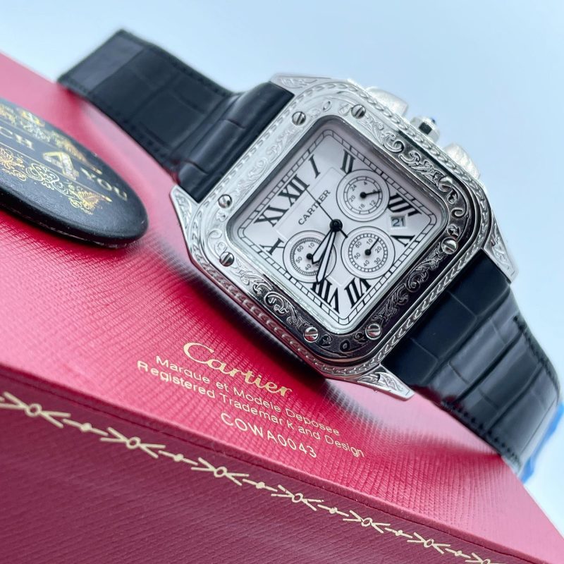 ساعت مردانه حکاکی كارتير Cartier (4)