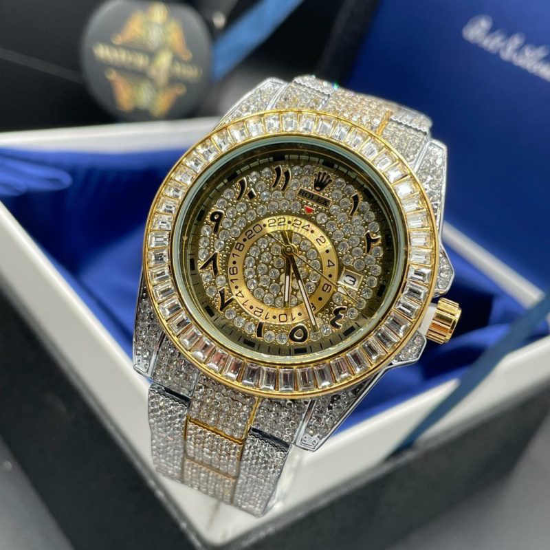 ساعت مردانه فول نگین رولكس Rolex (3)