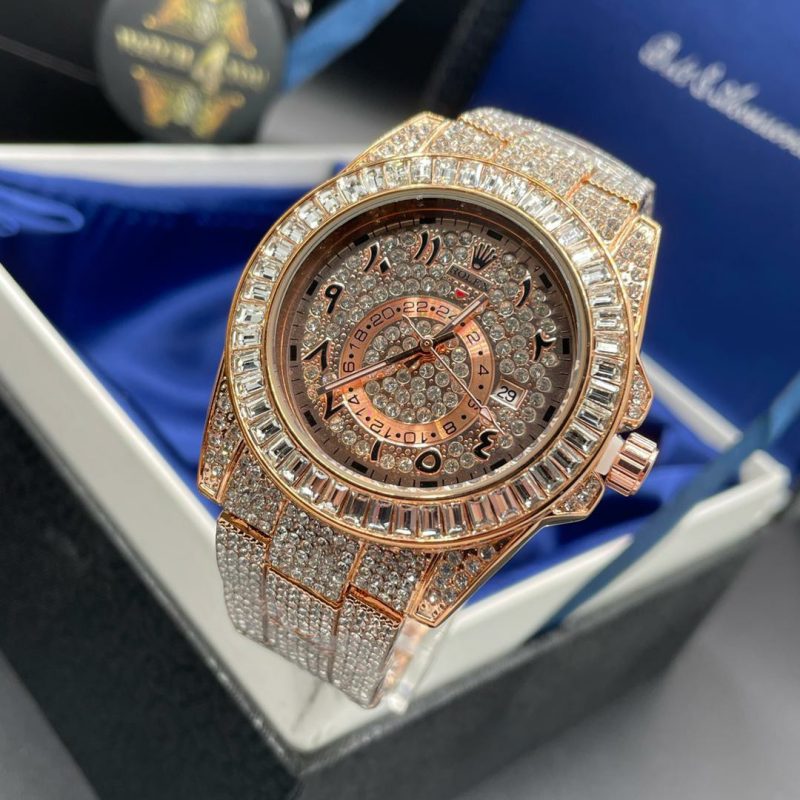 ساعت مردانه فول نگین رولكس Rolex (3)