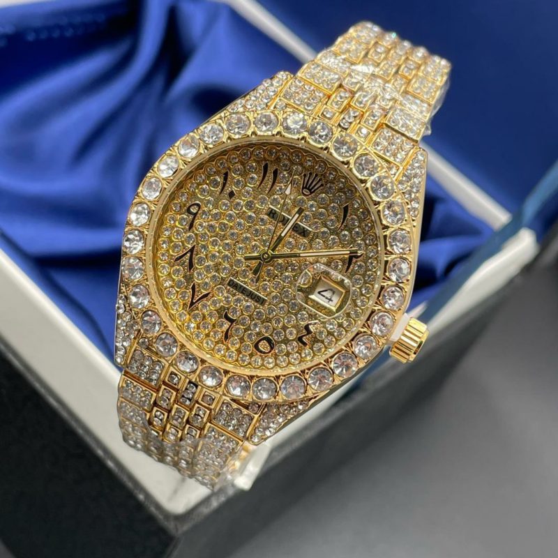 ساعت مردانه فول نگین رولكس Rolex (4)