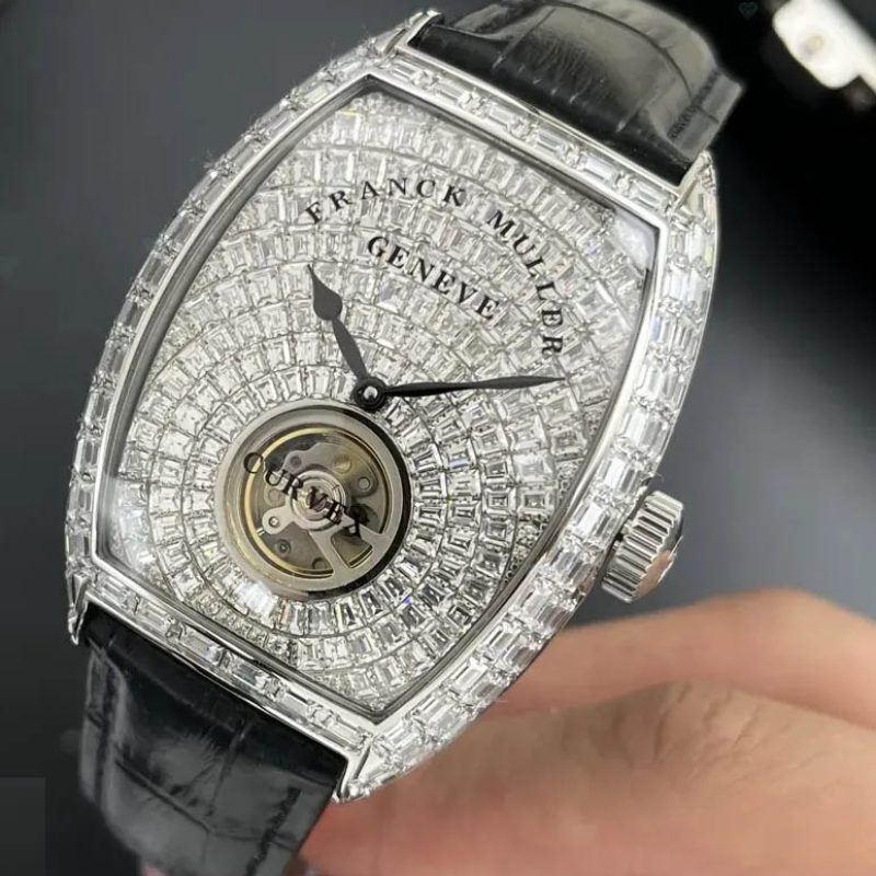 ساعت مردانه موتور سوئیس نگین دار توربیلون دار فرانک مولر FRANCK MULLER (2)