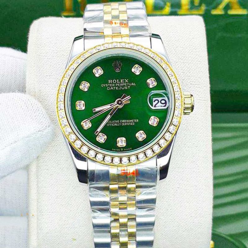 ساعت مچی زنانه رولكس نگین مخراج Rolex