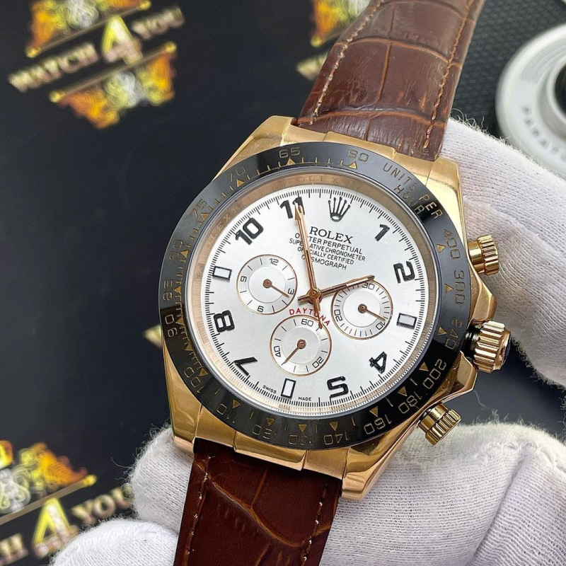 ساعت مچی مردانه دور سرامیک رولكس (Rolex) (1)