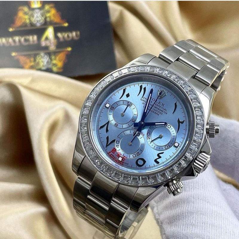 ساعت مچی مردانه نگین باگت رولکس(Rolex) (3)