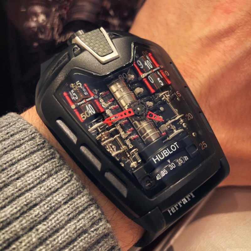 ساعت مچی مردانه هابلو فراری(Hublot) (1)